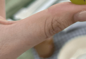 スーパーで買ったシャインマスカットに違和感。よく見ると→「何これ？」まさかの光景に…「こんなところに！？」「かわいいww」