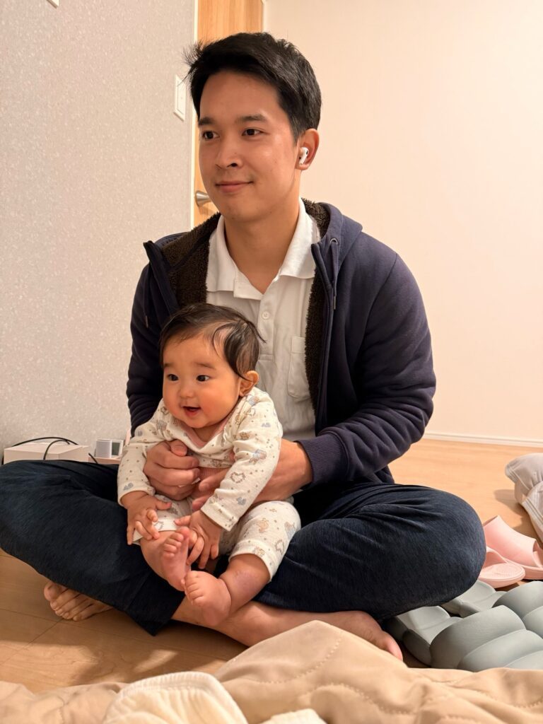 パパさんと娘さん③（＠manamusmetoyomeさんより提供）