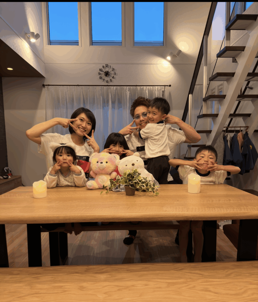 家族写真（＠yukamama.33さんより提供）