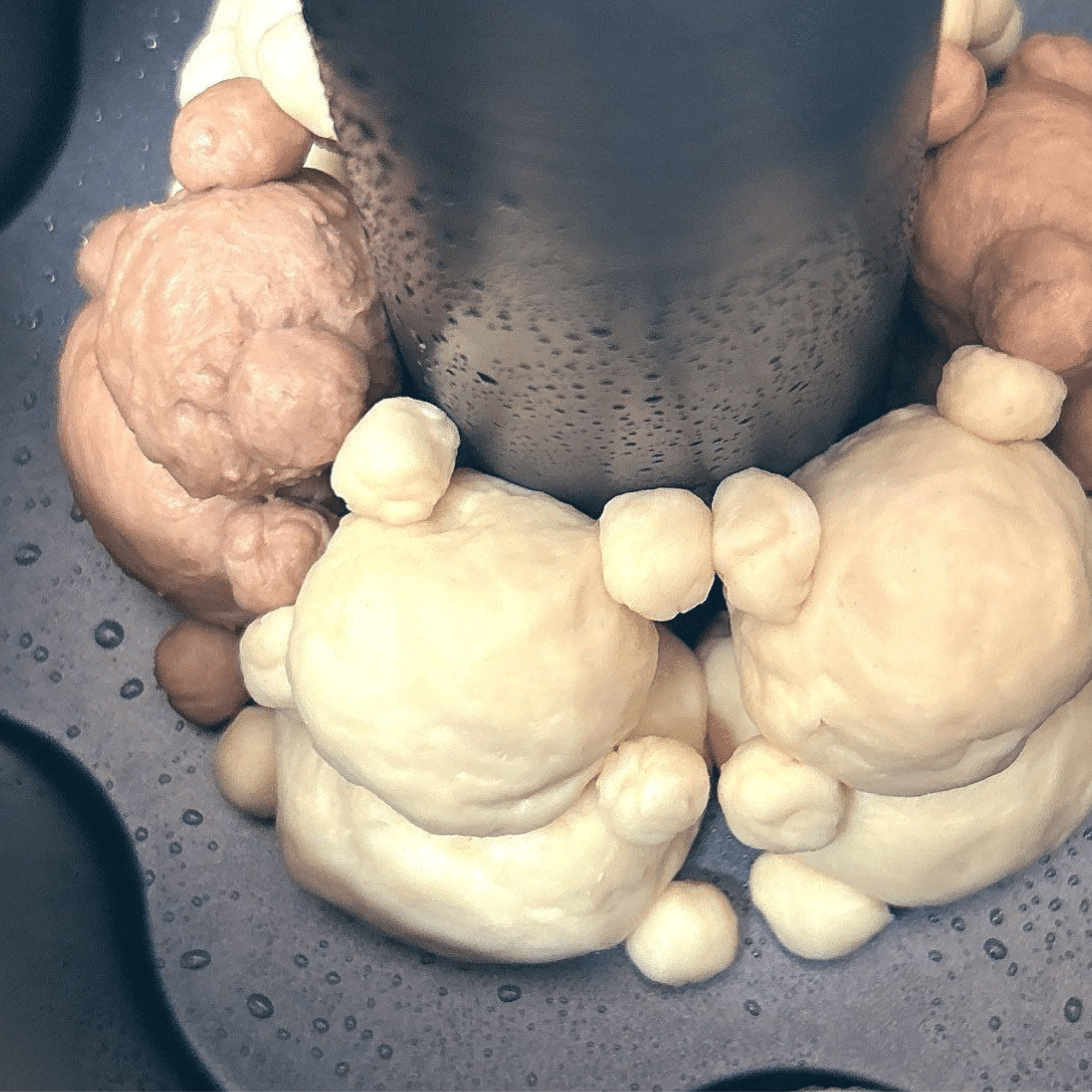 くまのパンを焼こうとしたら…「嫌な予感」　→その後……完成した最終形態に1943万表示「ぎええ」「こうなるのか」「すごい」