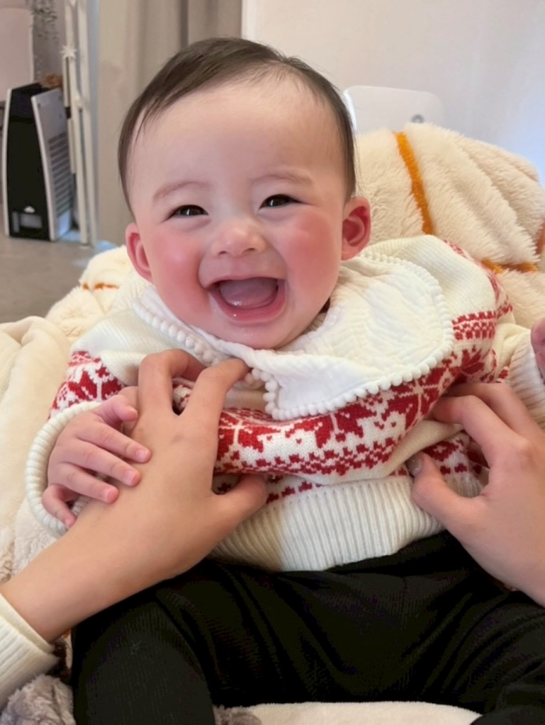 現在の娘さん①（＠muchume628さんより提供）