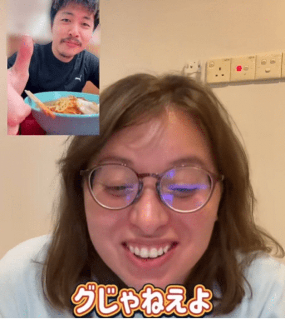 微笑ましいやりとり（＠lirzy_masakiさんより提供）