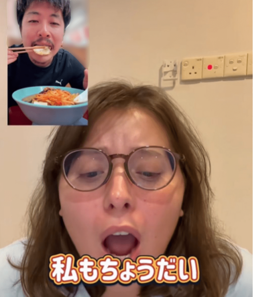 「私もちょうだい」と奥さん（＠lirzy_masakiさんより提供）