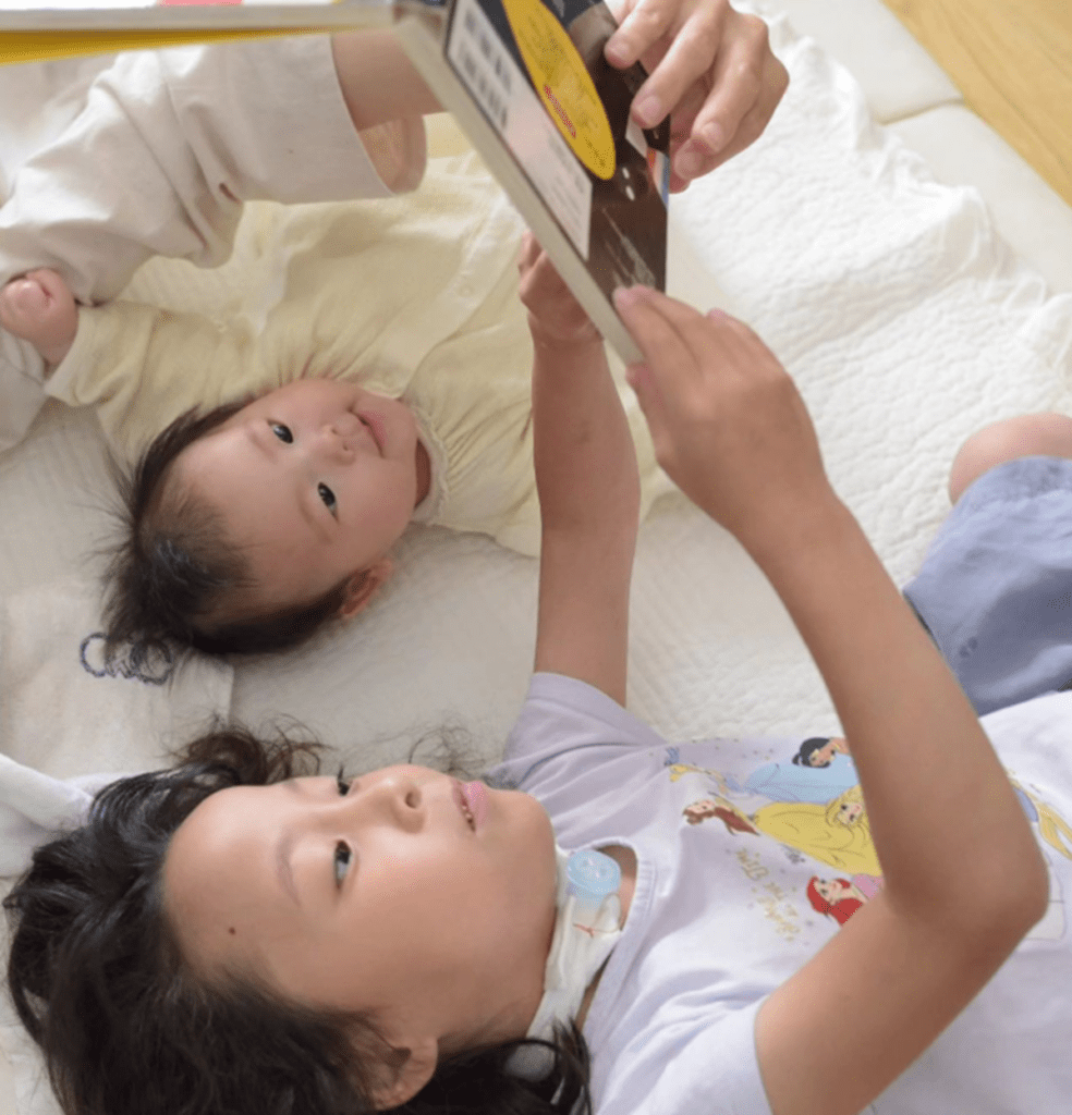 つむちゃんとさらちゃん（＠futag0papaさんより提供）