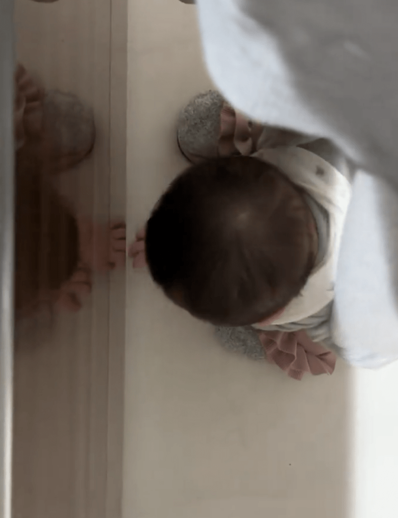 次は頭が（@sakubaby_413さんより提供）