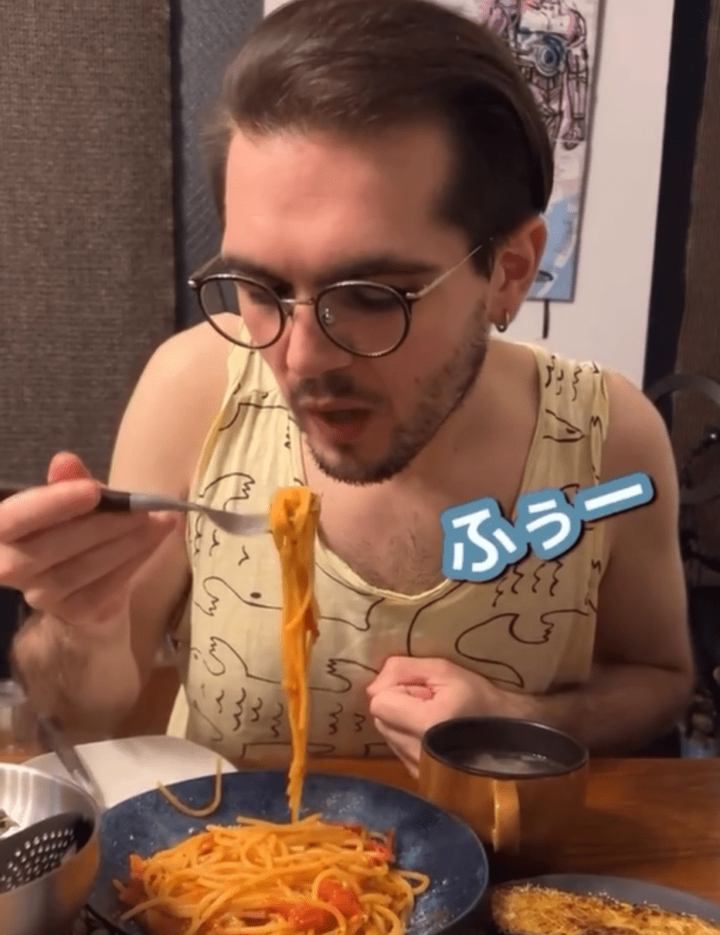 いざ実食！（＠tatuber_officialさんより提供）