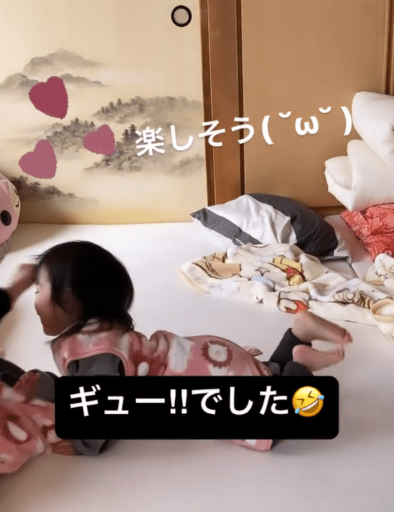 2人とも倒れました（@mitsugoma0123さんより提供）