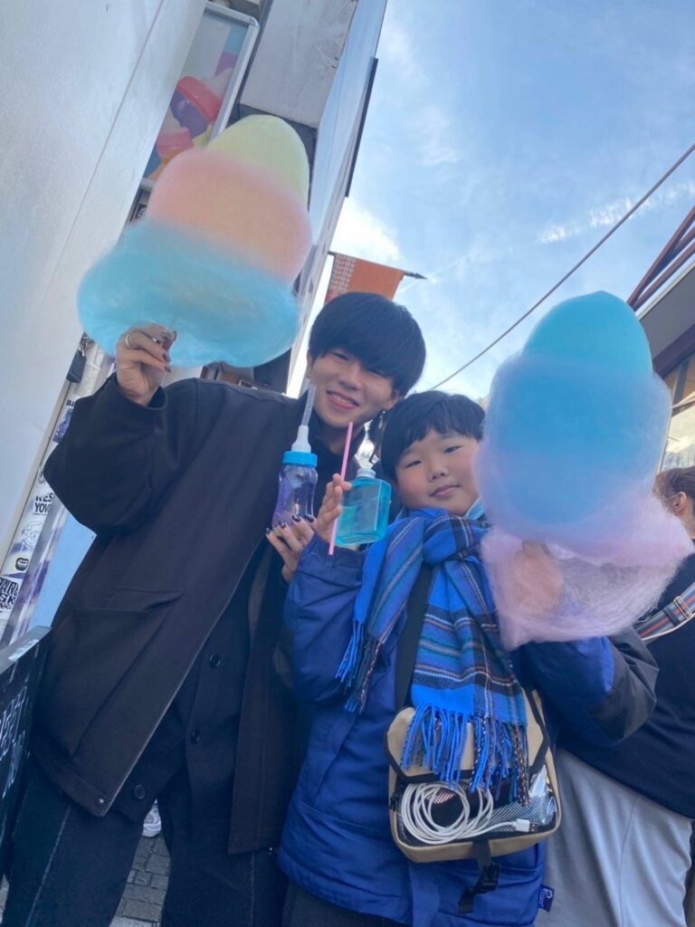 お兄ちゃんと弟さん（＠ku_rioneさんより提供）