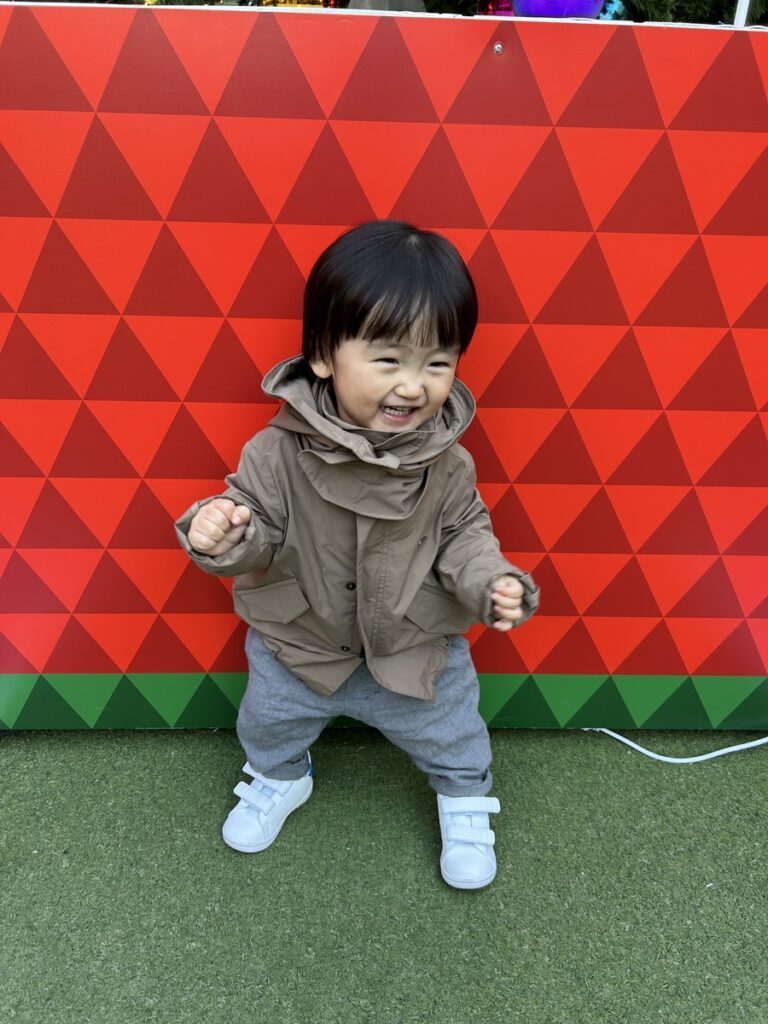 現在の息子さんの様子②（@new.moon.39さんより提供）