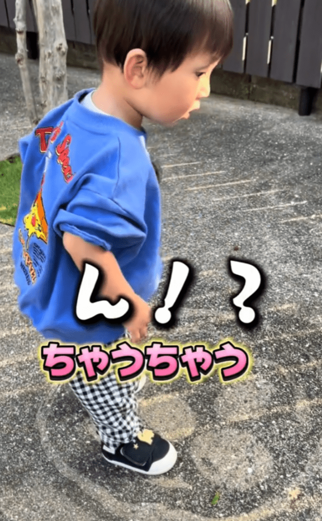 必死になって探すも…（@mika02100711さんより提供）