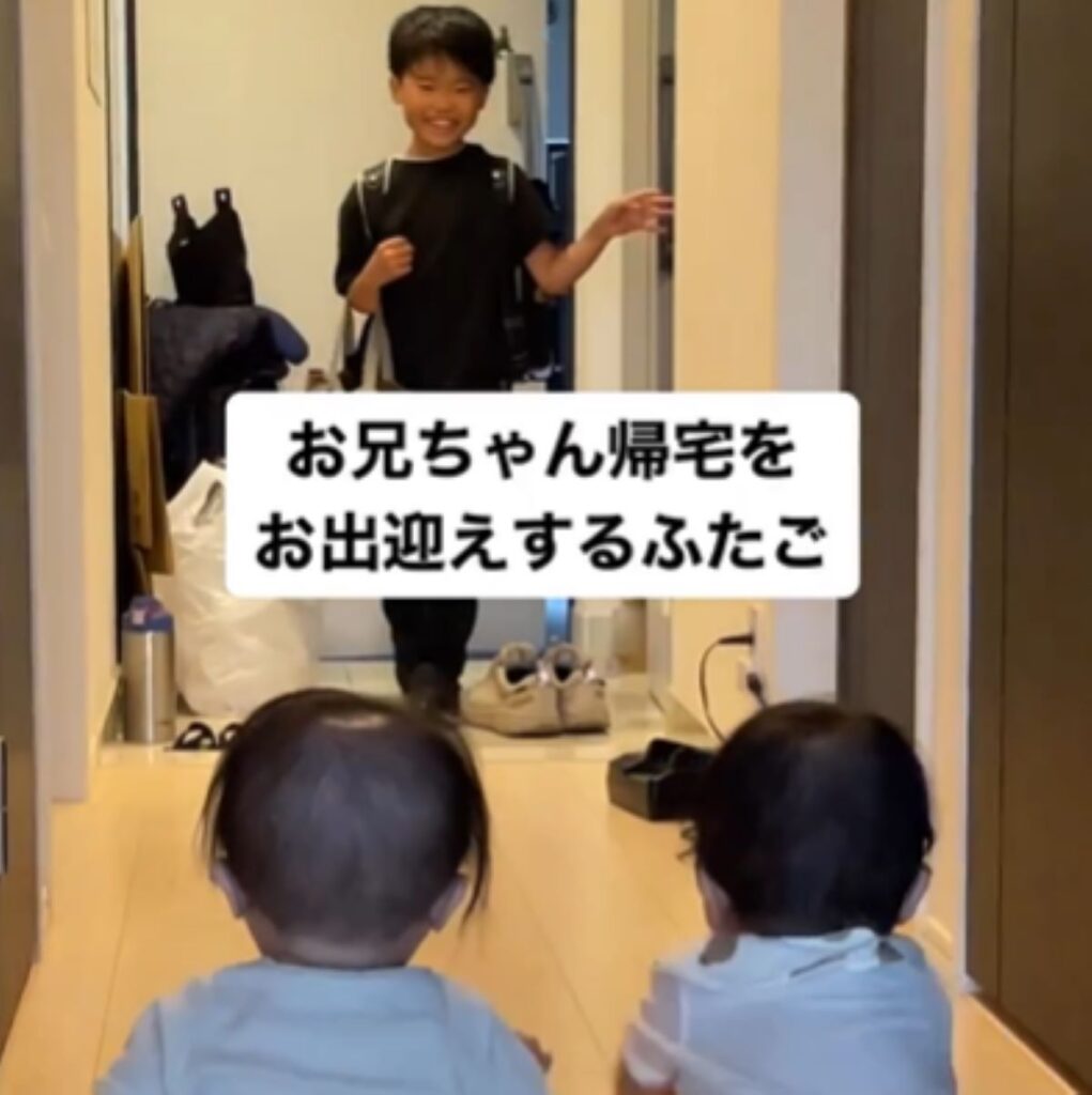 【実際の写真5枚】帰ってきた瞬間の様子