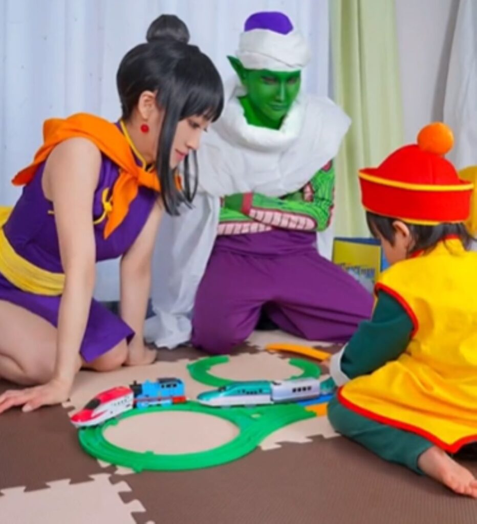 コスプレをして遊んでいます（＠mikan_packさんより提供）