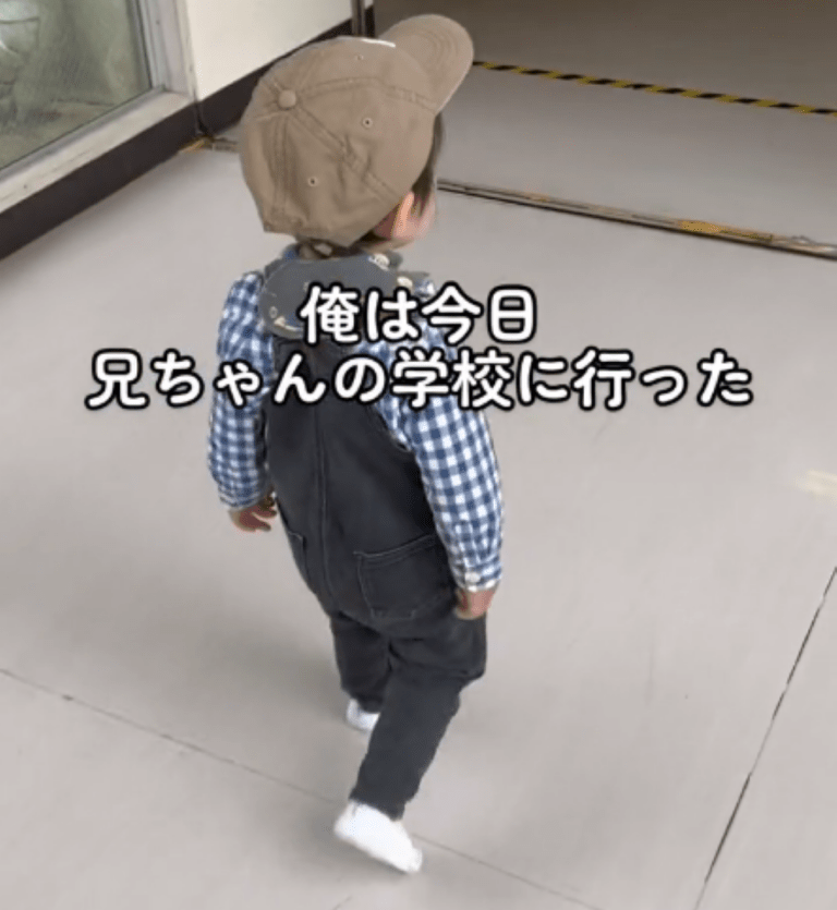 2歳弟が高2兄の元へ 弟の反応に「人気者になるやつ」「げきかわ」 – ほ 