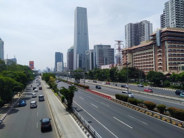 インドネシアの首都ジャカルタ