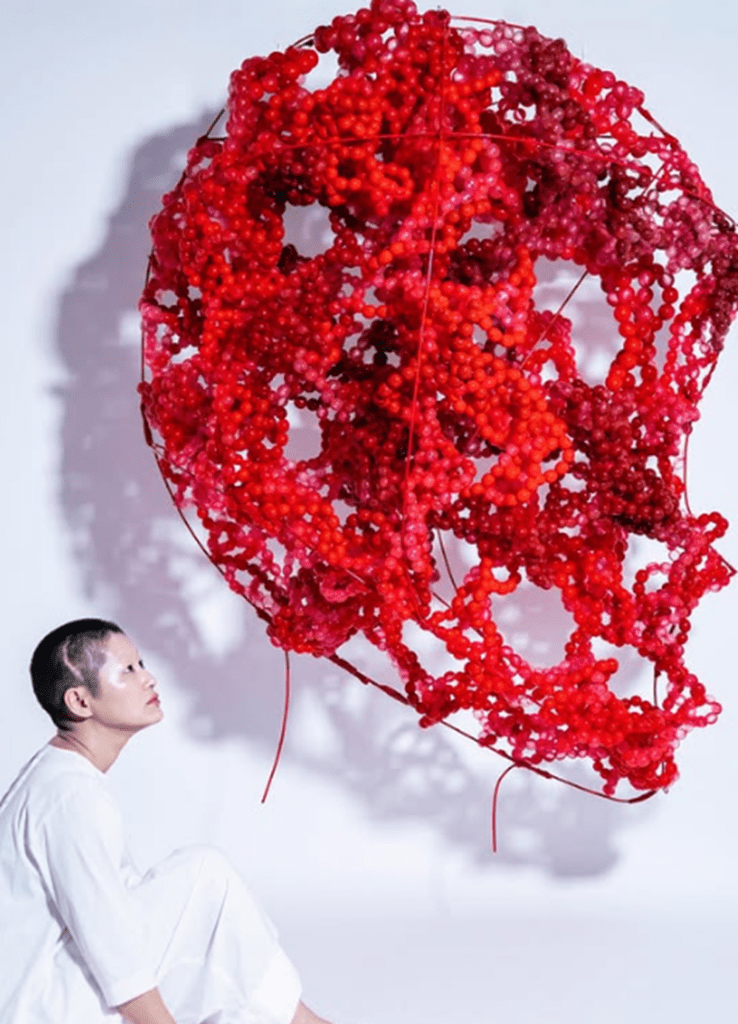 もやもや病の作品①（＠emijinguさんより提供）