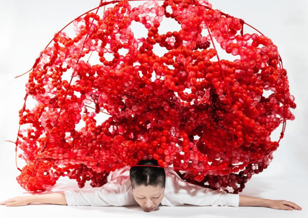 もやもや病の作品②（＠emijinguさんより提供）