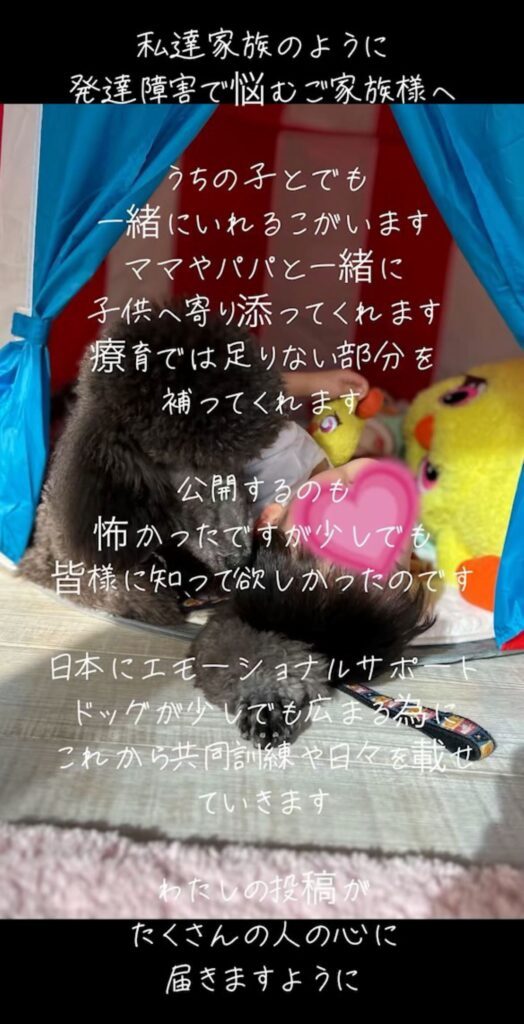 ママさんの思い（＠muchikofujiwaraさんより提供）