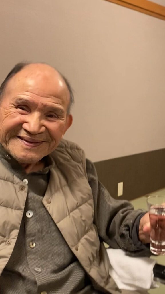 90歳の誕生日のとき（＠jay_toimasuさんより提供）