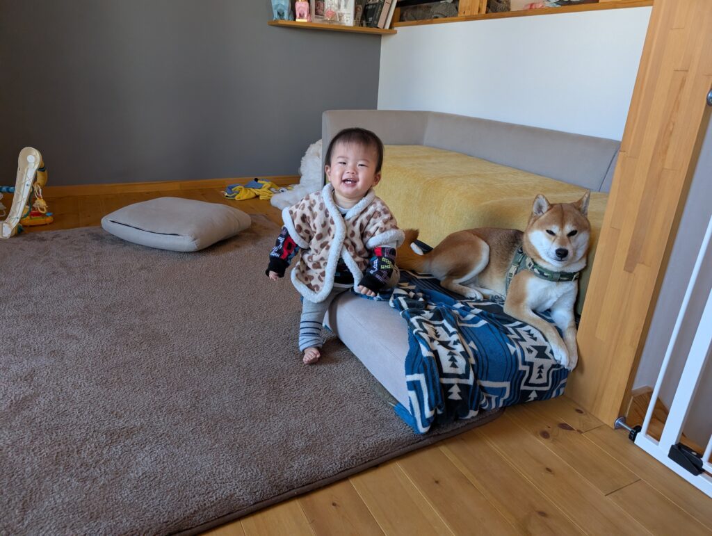 仲良しな2人（@nishimura.flamingoさんより提供）