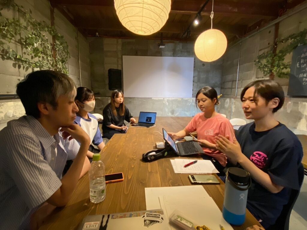 メンバーによるMTG風景