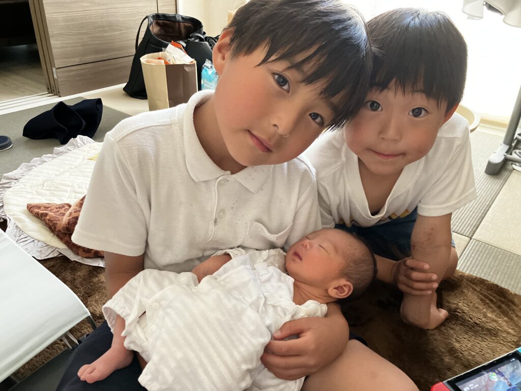 生まれたばかりの様子（@asekun0509さんより提供）