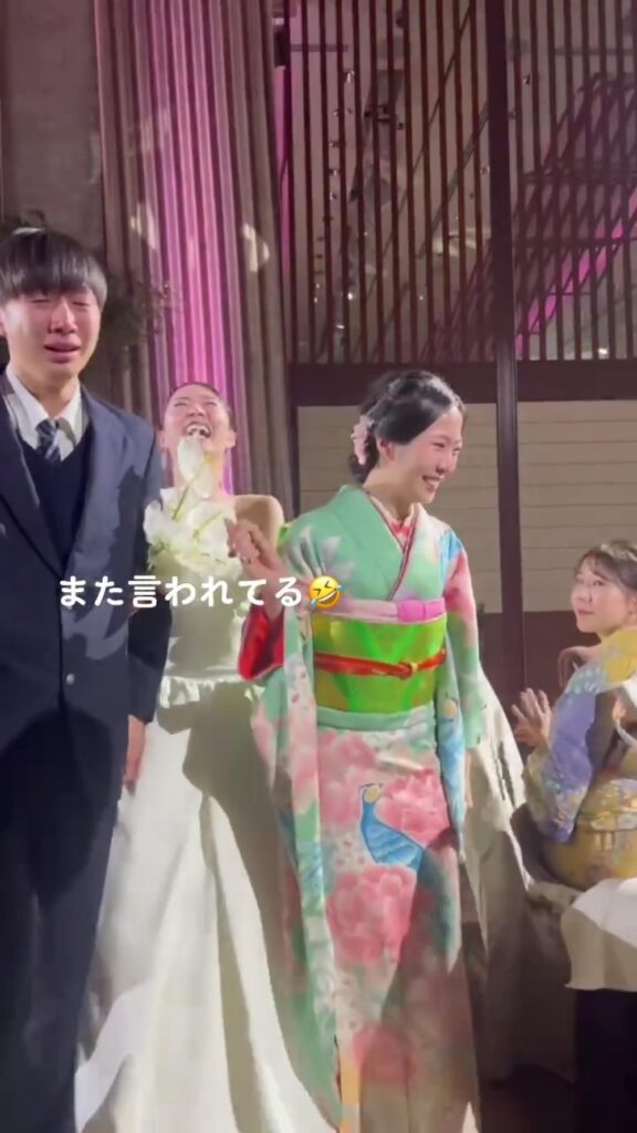 号泣する弟さん（＠___today1さんより提供）