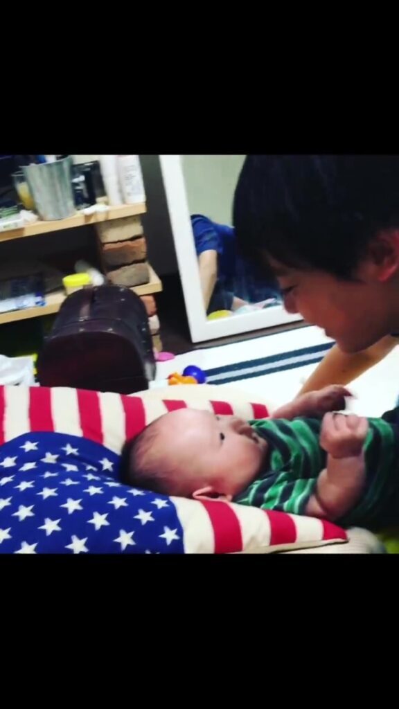 弟くんを溺愛（＠ayukyan78さんより提供）