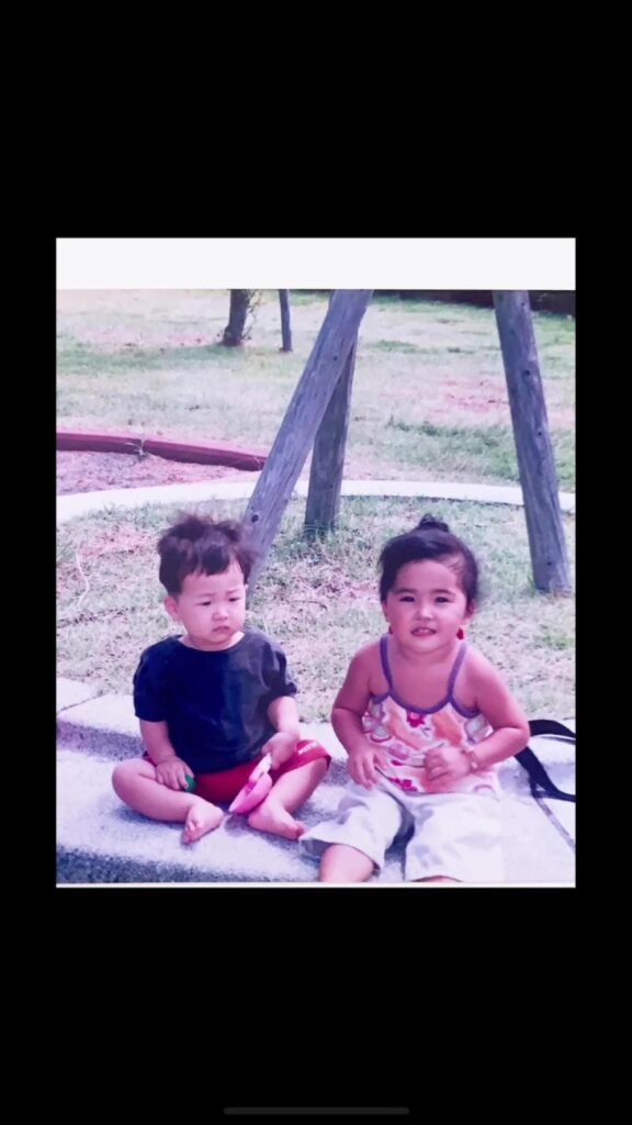 幼いころの2人（＠hanna.ranna.saikaさんより提供）