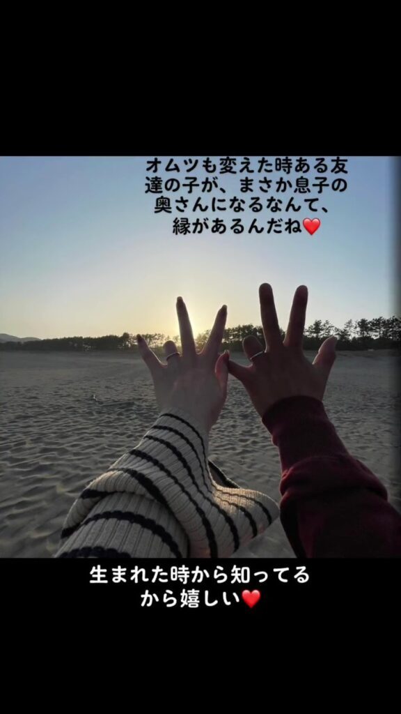 生まれたときから知っている（＠hanna.ranna.saikaさんより提供）