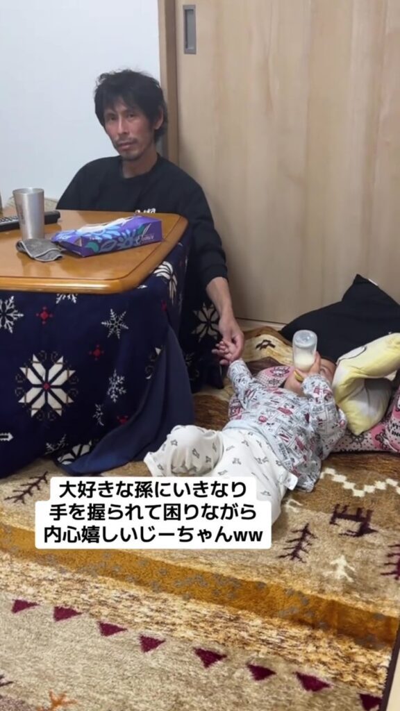 撮影を気にしつつも…（＠minchu0722さんより提供）