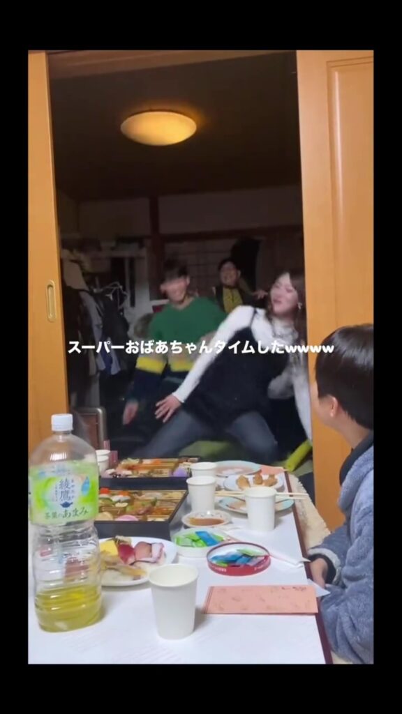 キレキレのダンスを披露（＠myon_79さんより提供）