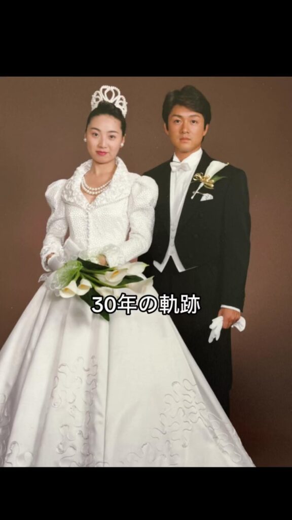 結婚式の写真（＠yoshikachannnelさんより提供）