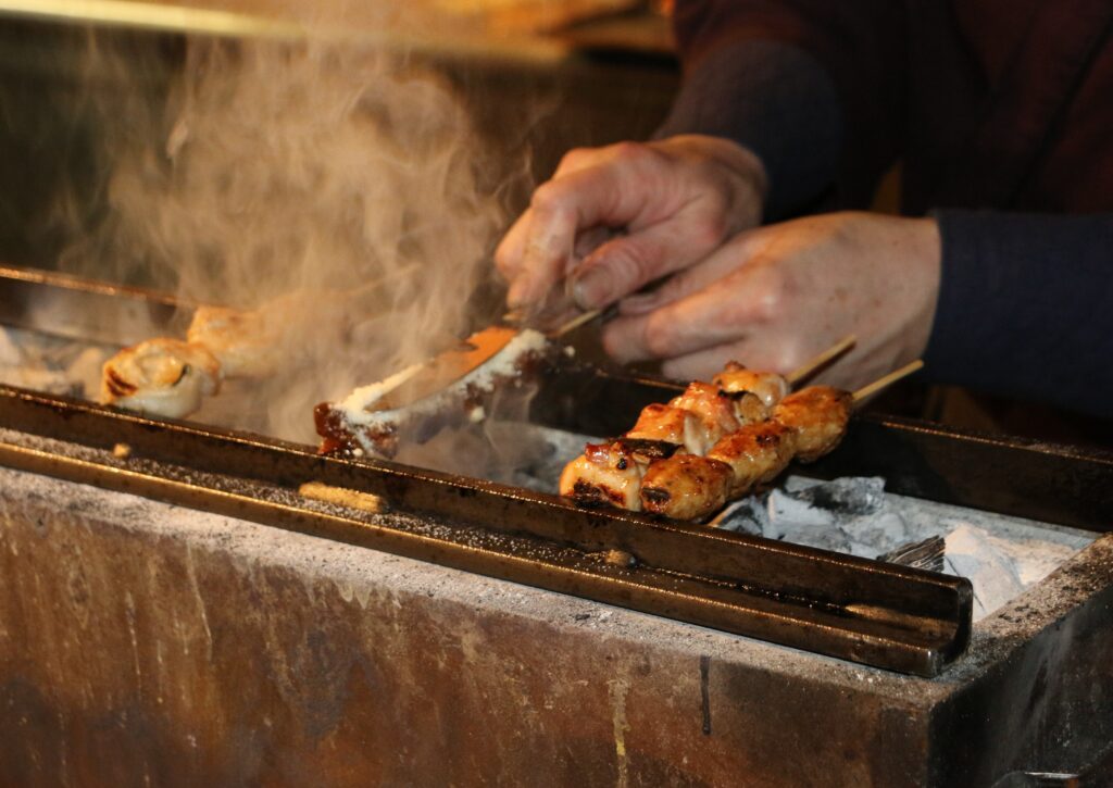 今すぐにでも食べたくなる最高の焼き加減が五感を刺激する