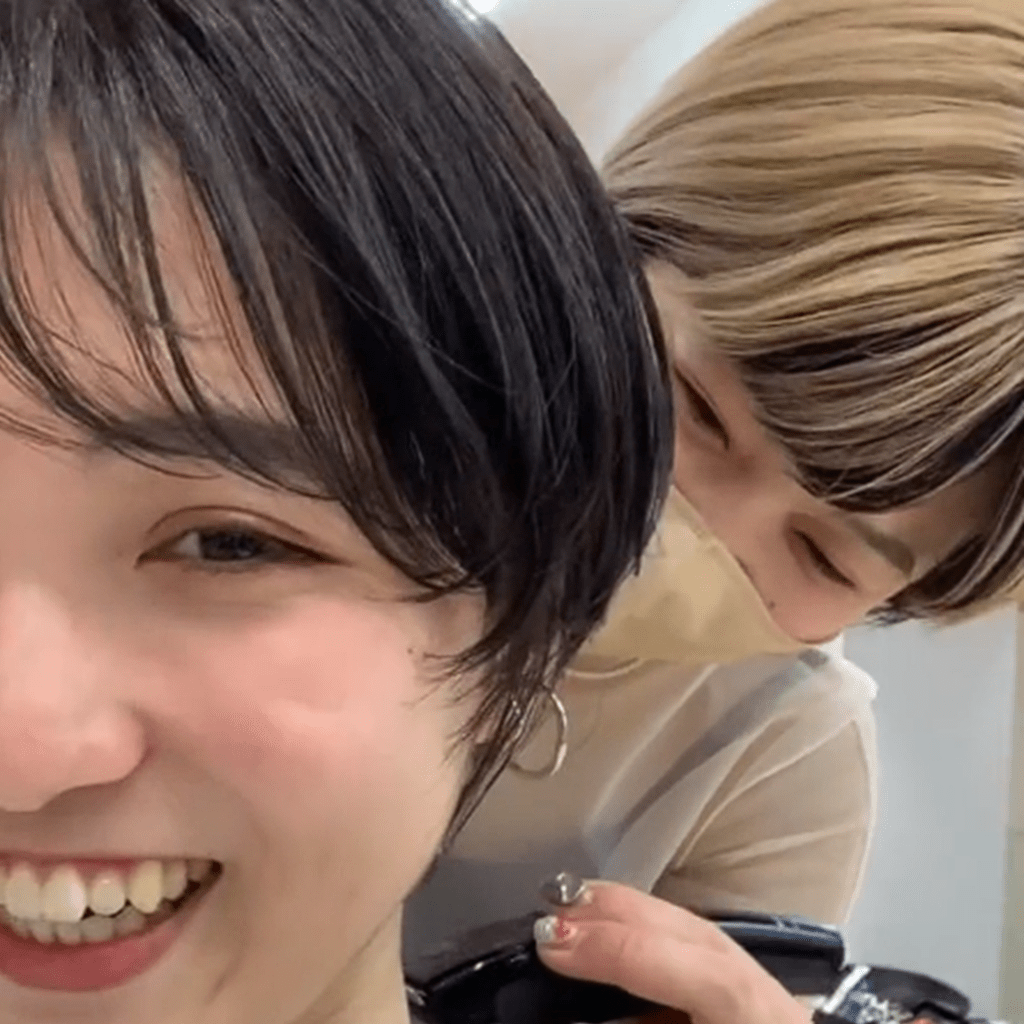 ショートヘアにイメチェン中（＠shr2311さんより提供）