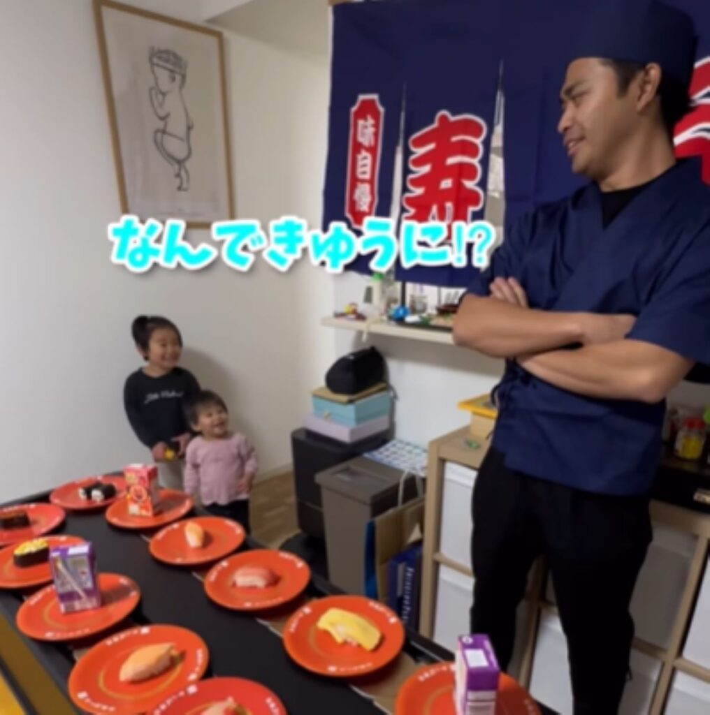 お子さんたちもびっくり（＠que.sera.sera_1さんより提供）