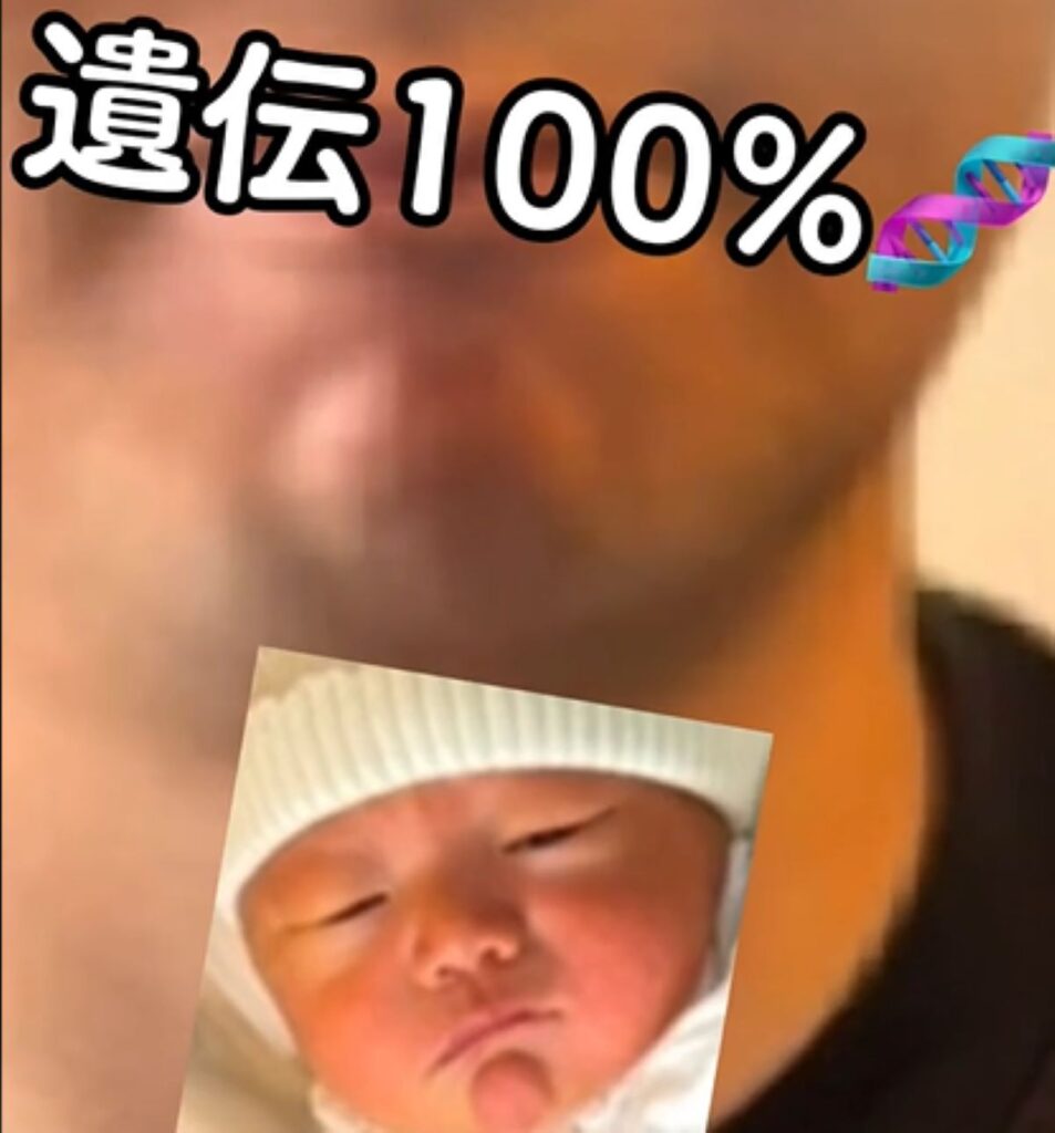 遺伝なのでしょうか？（＠nagibeekunさんより提供）