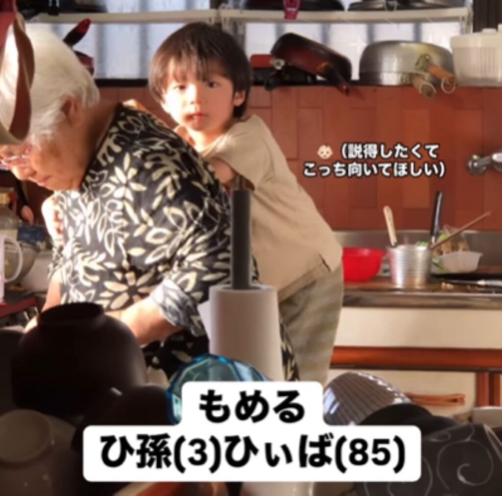 かまってほしいひ孫さん（＠megu_hair57さんより提供）