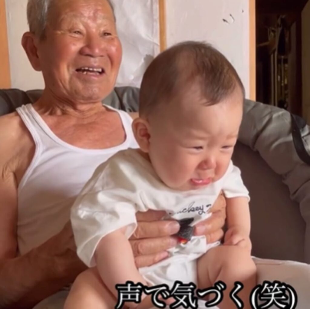 声で気づいて泣いてしまいます（＠fu_stagram2023さんより提供）