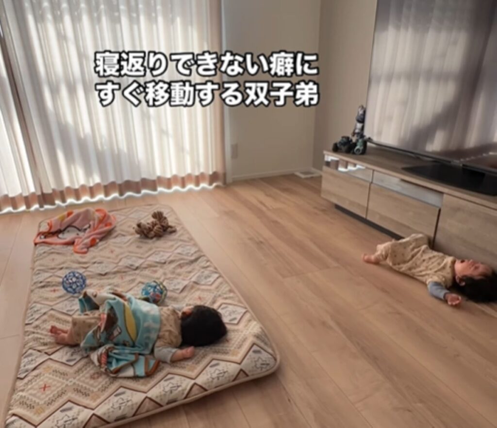 どんどん進んで行きます（＠twins.mama88さんより提供）