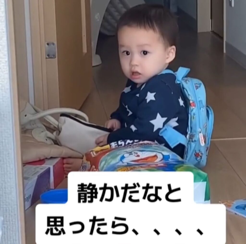 ママさんが声をかけると…（＠yokom17さんより提供）