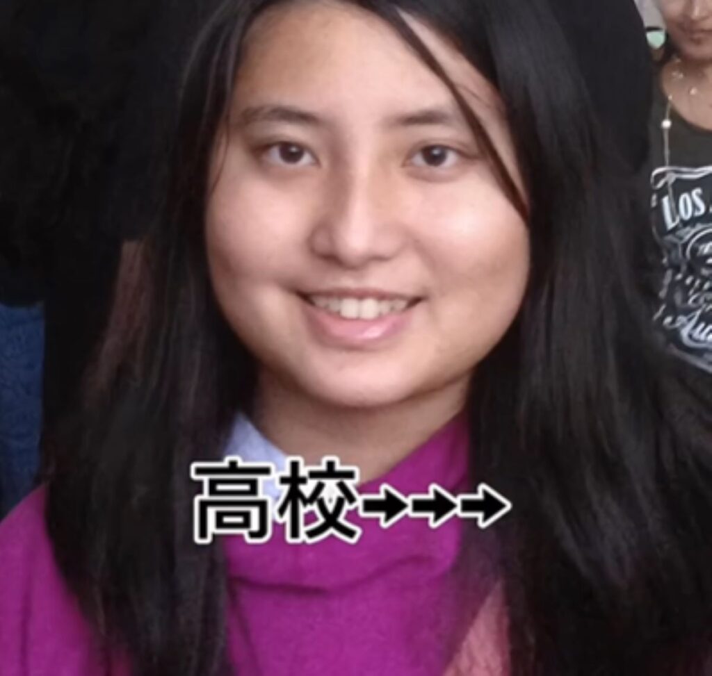 高校の頃②（＠nako_12_enさんより提供）