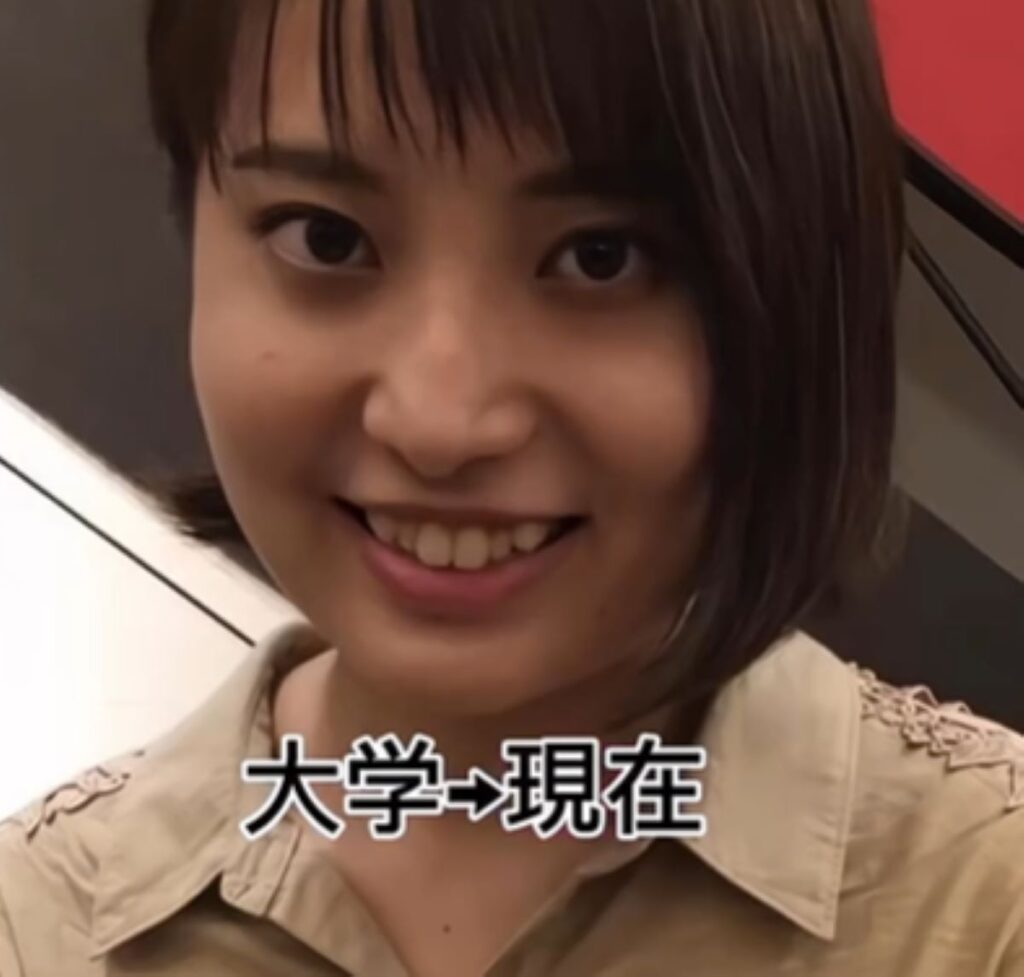 大学→現在①（＠nako_12_enさんより提供）