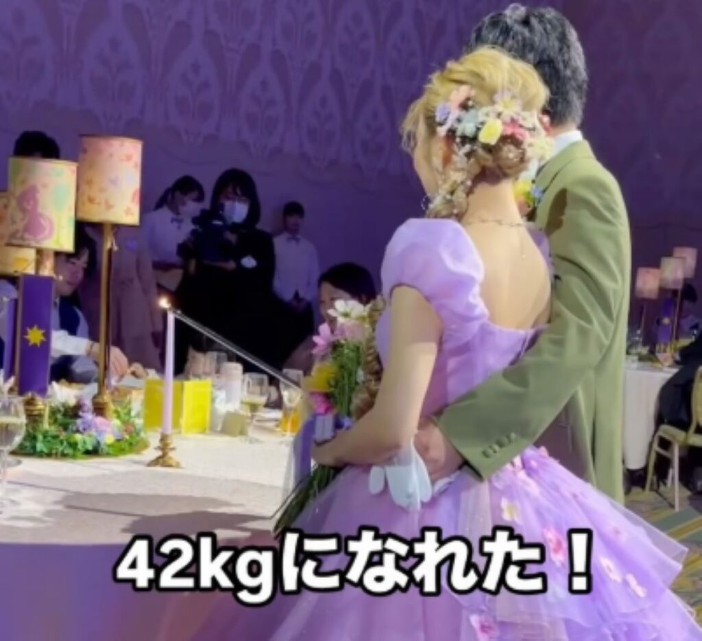 42kgに…（＠sawaco_ftw1013さんより提供）