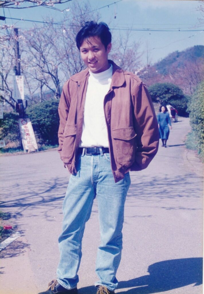 日本に来た当時の加藤さん（加藤さんより提供）