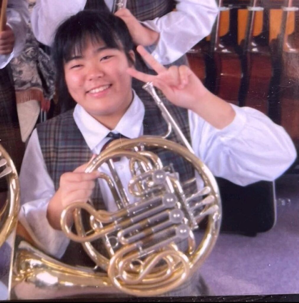 学生の頃（＠03narumi16さんより提供）