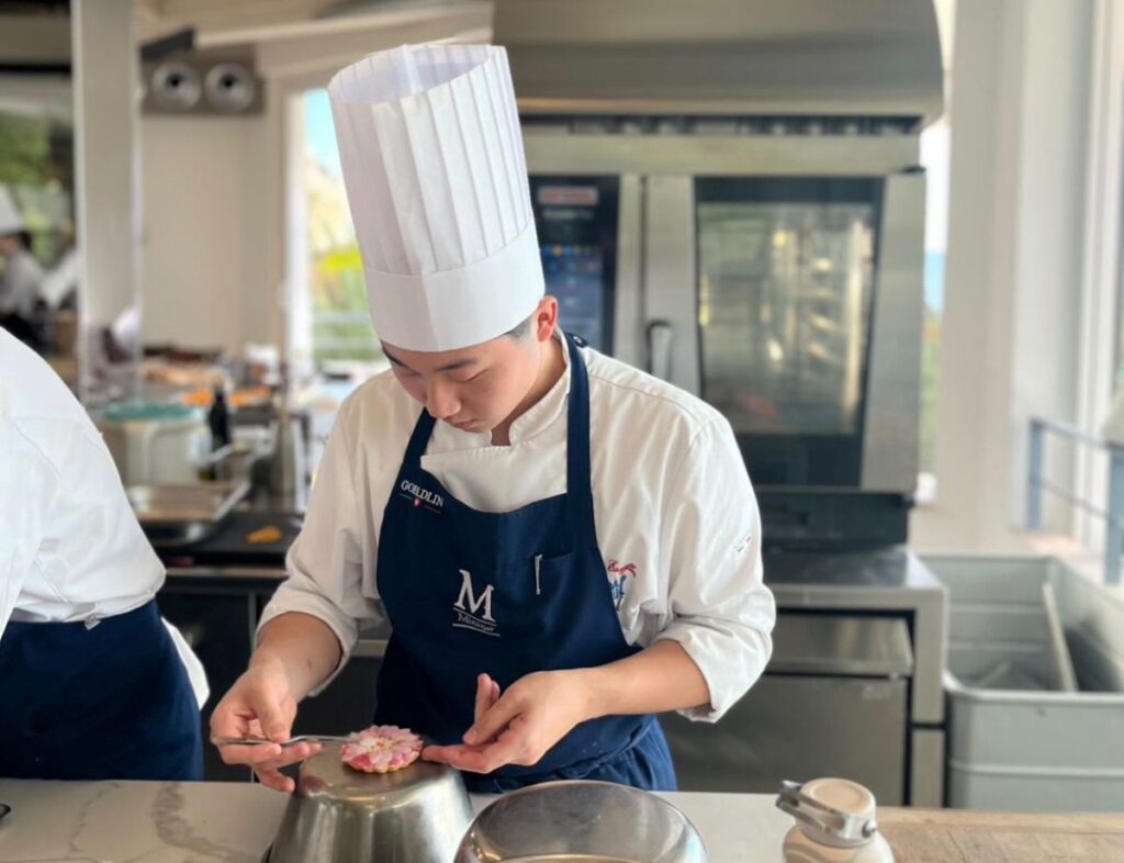 フランス三ツ星での研修時代（＠kaisei2503さんより提供）