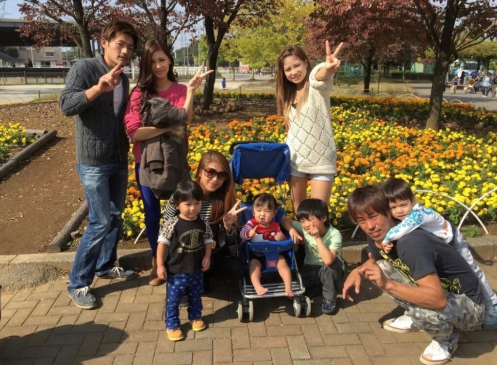 それぞれの家族と（＠ayapam118さんより提供）
