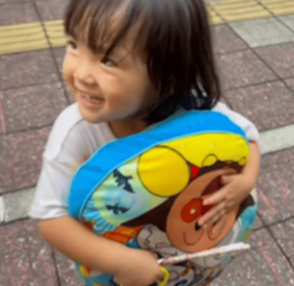 満点の笑顔（@yushi_papaさんより提供）