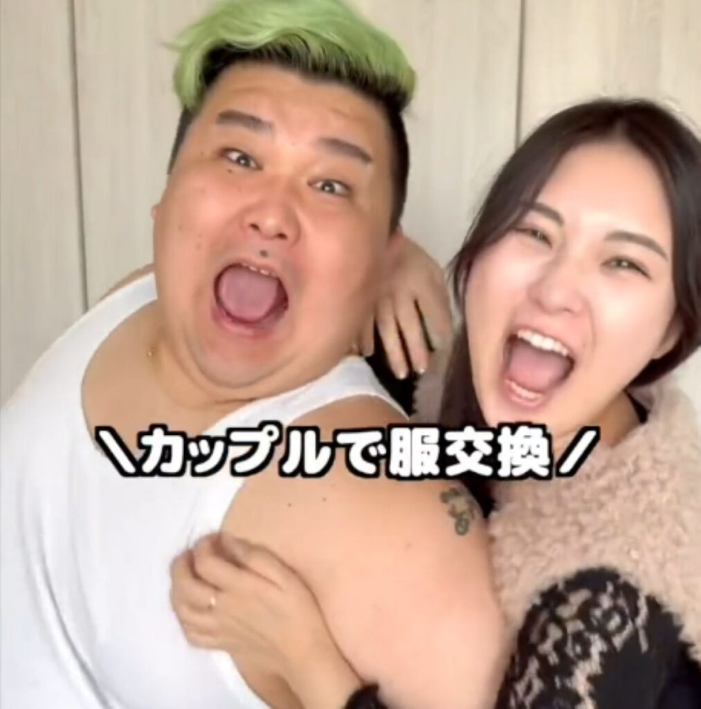 【実際の写真5枚】　服を交換した時の様子