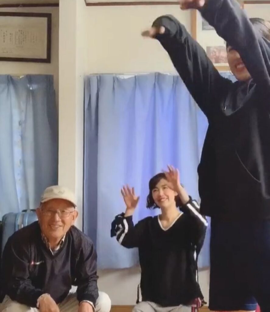 楽しそうな撮影風景（＠pukucat414さんより提供）